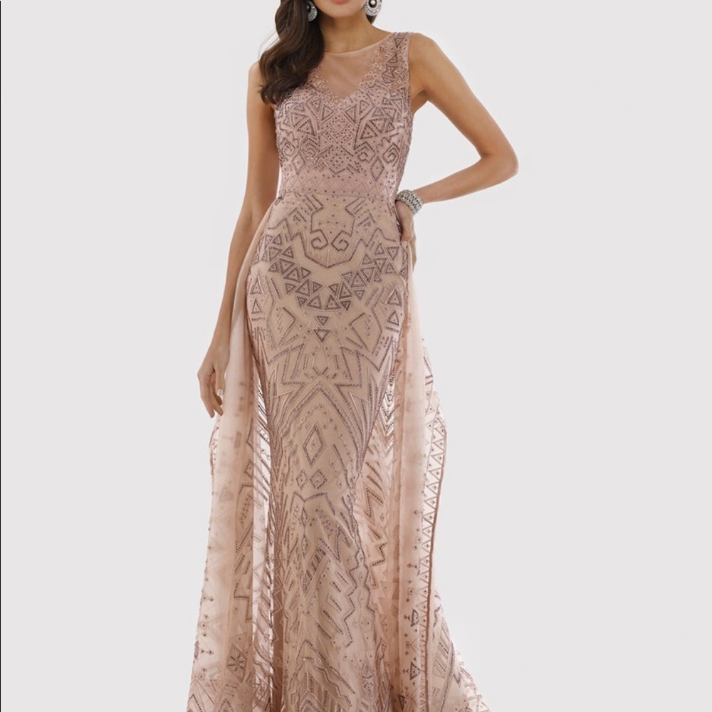 Lara 29789 Mermaid Lace Gown